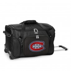 Спортивная сумка на колесах Montreal Canadiens MOJO 22 - Black