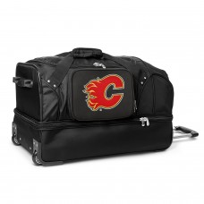Спортивная сумка на колесах Calgary Flames MOJO 27 2-Wheel Drop Bottom - Black