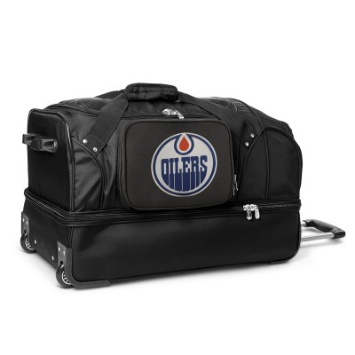 Спортивная сумка на колесах Edmonton Oilers MOJO 27 2-Wheel Drop Bottom - Black