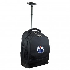 Edmonton Oilers 19 Premium Wheeled Backpack - Black