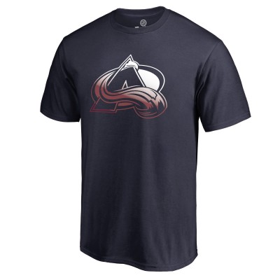 Футболка Colorado Avalanche Gradient Logo - Navy