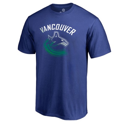 Vancouver Canucks Royal Gradient Logo T-Shirt
