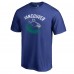 Vancouver Canucks Royal Gradient Logo T-Shirt