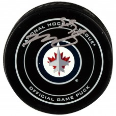 Шайба с автографом Mark Scheifele Winnipeg Jets Fanatics Authentic Official