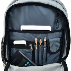 New Jersey Devils MOJO 19 Premium Wheeled Backpack - Gray
