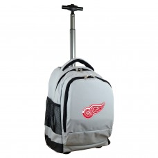 Detroit Red Wings MOJO 19 Premium Wheeled Backpack - Gray
