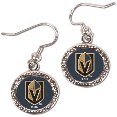 Женская Vegas Golden Knights WinCraft Round Dangle Earrings