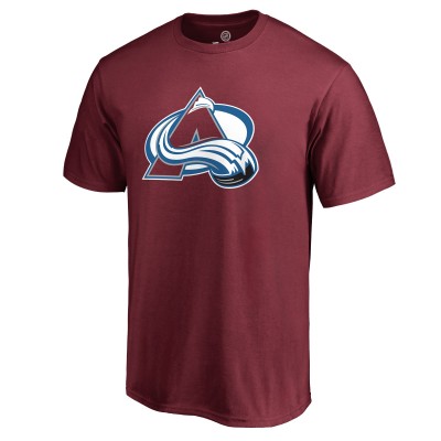 Футболка Colorado Avalanche Primary Logo - Burgundy