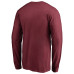 Футболка с длинным рукавом Colorado Avalanche Maroon Primary Logo 2