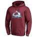 Colorado Avalanche Burgundy Primary Logo Pullover Hoodie II