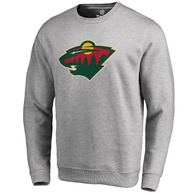 Кофта Minnesota Wild Primary Logo - Ash