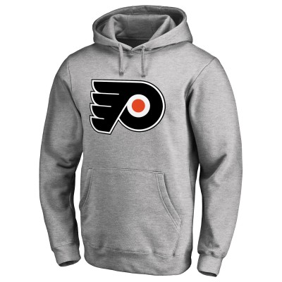 Толстовка Philadelphia Flyers Primary Team Logo Fleece Fitted - Heather Gray