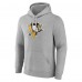 Толстовка Pittsburgh Penguins Primary Logo II - Heather Gray