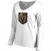 Футболка с длинным рукавом Vegas Golden Knights Womens Primary Team Logo - White