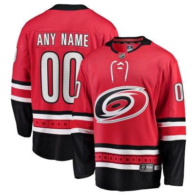 Именная джерси Carolina Hurricanes Home Breakaway - Red