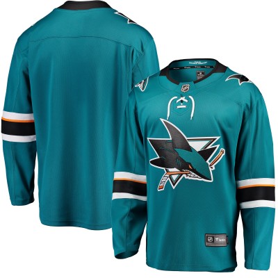 Игровая джерси San Jose Sharks Breakaway Home - Teal