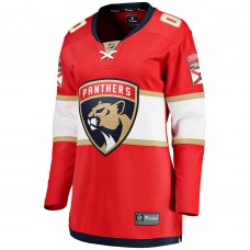 Именная игровая джерси Женская Florida Panthers Fanatics Red Home Breakaway Custom Именная игровая джерси Женская Florida Panthers Fanatics Red Home Breakaway Custom