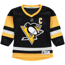 Джерси для дошкольника Pittsburgh Penguins Sidney Crosby Black Replica