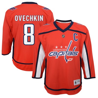 Малышам Washington Capitals Alexander Ovechkin Red Replica Player Jersey