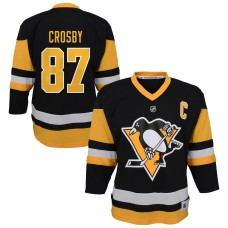 Джерси для малыша Pittsburgh Penguins Sidney Crosby Black Replica