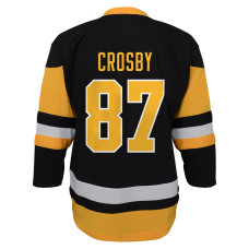 Джерси для малыша Pittsburgh Penguins Sidney Crosby Black Replica