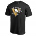 Футболка Kris Letang Pittsburgh Penguins Backer - Black
