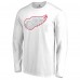 Футболка с длинным рукавом Detroit Red Wings White Out - White