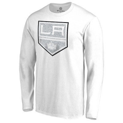 Футболка с длинным рукавом Los Angeles Kings White Out - White