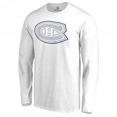 Футболка с длинным рукавом Montreal Canadiens White Out - White