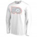 Футболка с длинным рукавом Philadelphia Flyers White Out - White