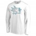 Футболка с длинным рукавом San Jose Sharks White Out - White