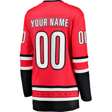 Женская Именная джерси Carolina Hurricanes Fanatics Red Alternate Breakaway Женская Именная джерси Carolina Hurricanes Fanatics Red Alternate Breakaway