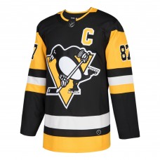 Игровая джерси Sidney Crosby Pittsburgh Penguins adidas Authentic Player - Black