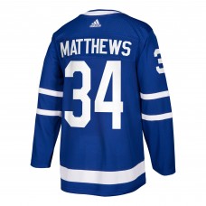 Игровая джерси Auston Matthews Toronto Maple Leafs Adidas Authentic - Blue