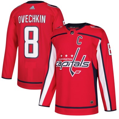 Игровая джерси Alexander Ovechkin Washington Capitals adidas Authentic Player - Red