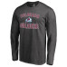 Футболка с длинным рукавом Colorado Avalanche Heathered Gray Victory Arch Футболка с длинным рукавом Colorado Avalanche Heathered Gray Victory Arch
