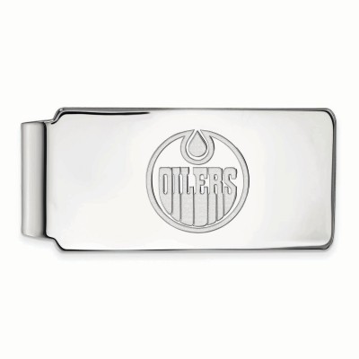 Edmonton Oilers Money Clip - Silver
