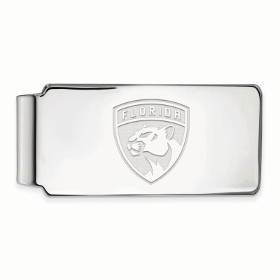 Florida Panthers Money Clip - Silver