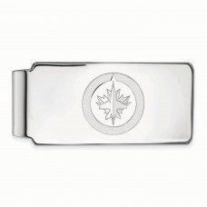 Winnipeg Jets Money Clip - Silver