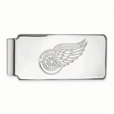 Detroit Red Wings Money Clip - Silver