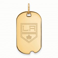 Los Angeles Kings Womens Gold Plated Small Dog Tag