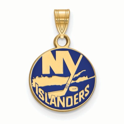 Кулон New York Islanders Womens Gold Plated