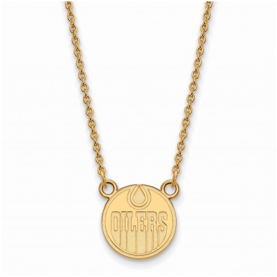 Подвеска Edmonton Oilers Womens Gold Plated