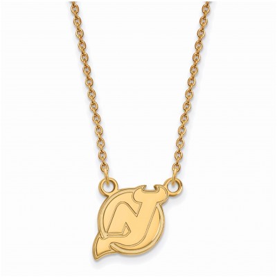 Подвеска New Jersey Devils Womens Gold Plated