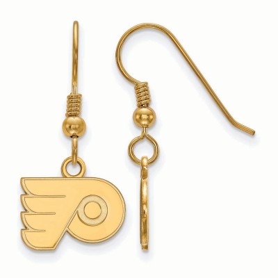 Серьги Philadelphia Flyers Womens Gold Plated XS Dangle