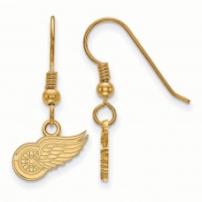 Серьги Detroit Red Wings Womens Gold Plated XS Dangle