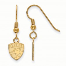 Серьги Florida Panthers Womens Gold Plated XS Dangle