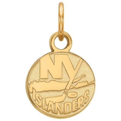 Кулон New York Islanders Womens Gold Plated XS