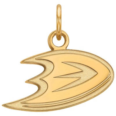Кулон Anaheim Ducks Womens Gold Plated XS