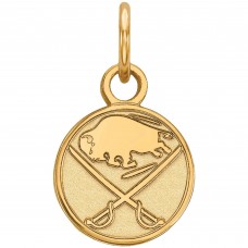 Buffalo Sabres Womens Gold Plated XS Pendant